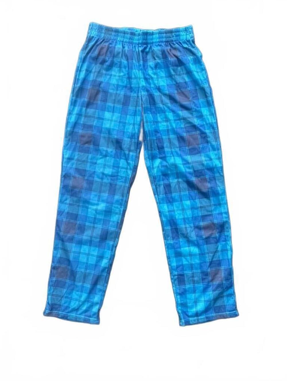 Cat & Jack Blue Plaid Pajama Pants XXL 16/18 NWT